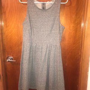 Size Large, Gray Skater Dress. Perfect condition.